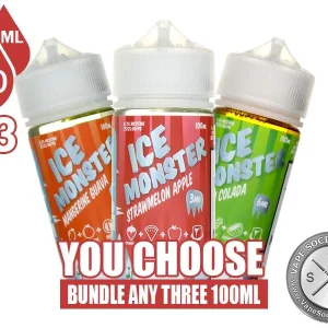 Ice & Frozen Fruit Monster Bundle 3x100ml (300ml)