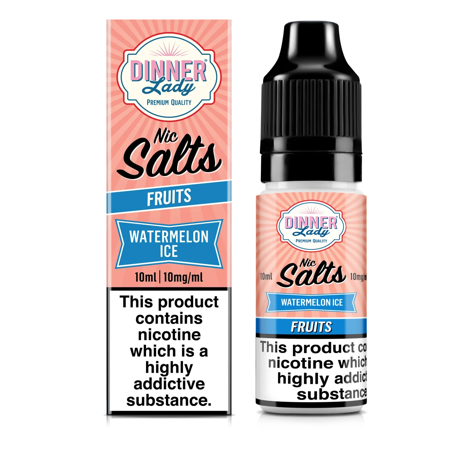 Dinner Lady - Watermelon Ice Nic Salt E-Liquid - Image 2