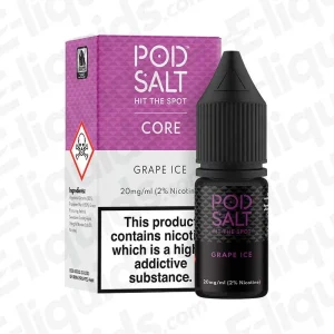 Pod Salt Core Grape Ice Nic Salt