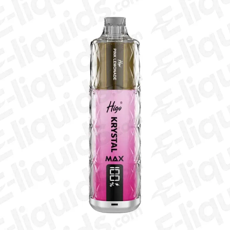 Higo Krystal Max Pink Lemonade Prefilled Pod Kit