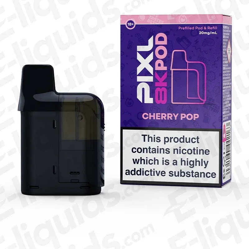 PIXL 8000 Cherry Pop Prefilled Pod