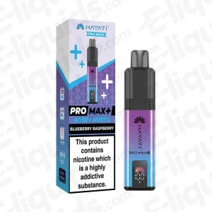 Hayati Pro Max 6K Blue Razz GB Prefilled Pod Kit