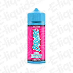 BRUTAL Sour Strawberry Bubblegum 100ml Shortfill Vape Juice