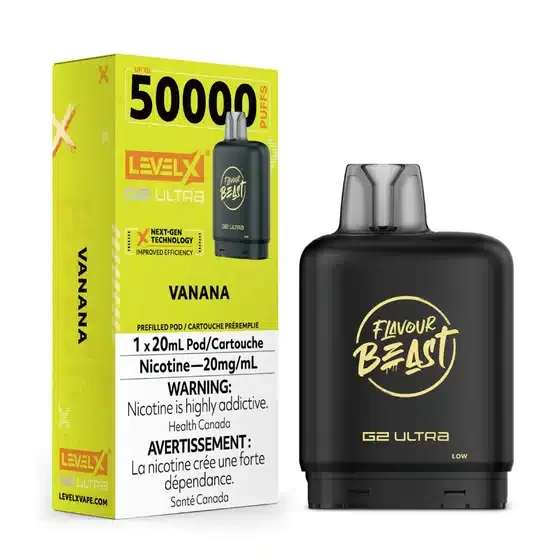 Level X Flavour Beast G2 Ultra Vanana (6/box)