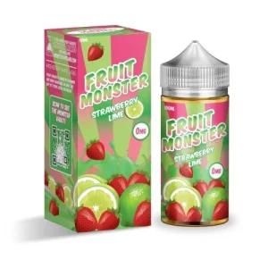Fruit Monster E-Liquid - Strawberry Lime - 100ml | Only $18.99