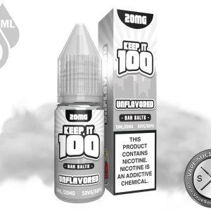 Unflavored by Keep It 100 Bar Salt 10ml