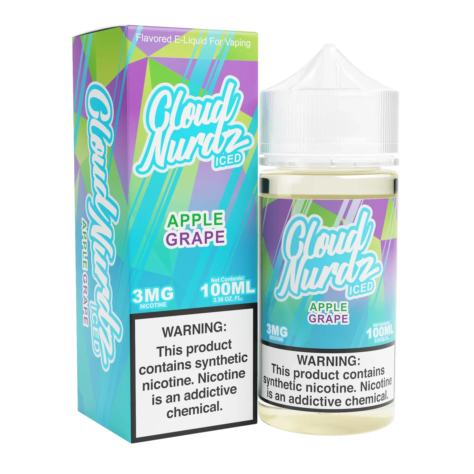 ICED Apple Grape - Cloud Nurdz - 100mL