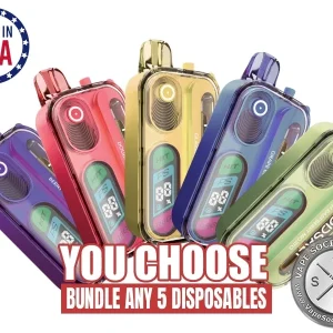 [5-Pack] Pod Salt Hit 40K Puff Disposable Bundle