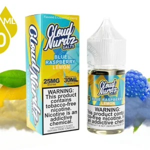 Blue Raspberry Lemon CLOUD NURDZ SALTS 30ml