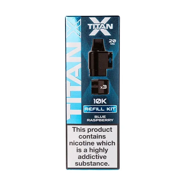 Blue Raspberry Titan X Refill Pack by Titan