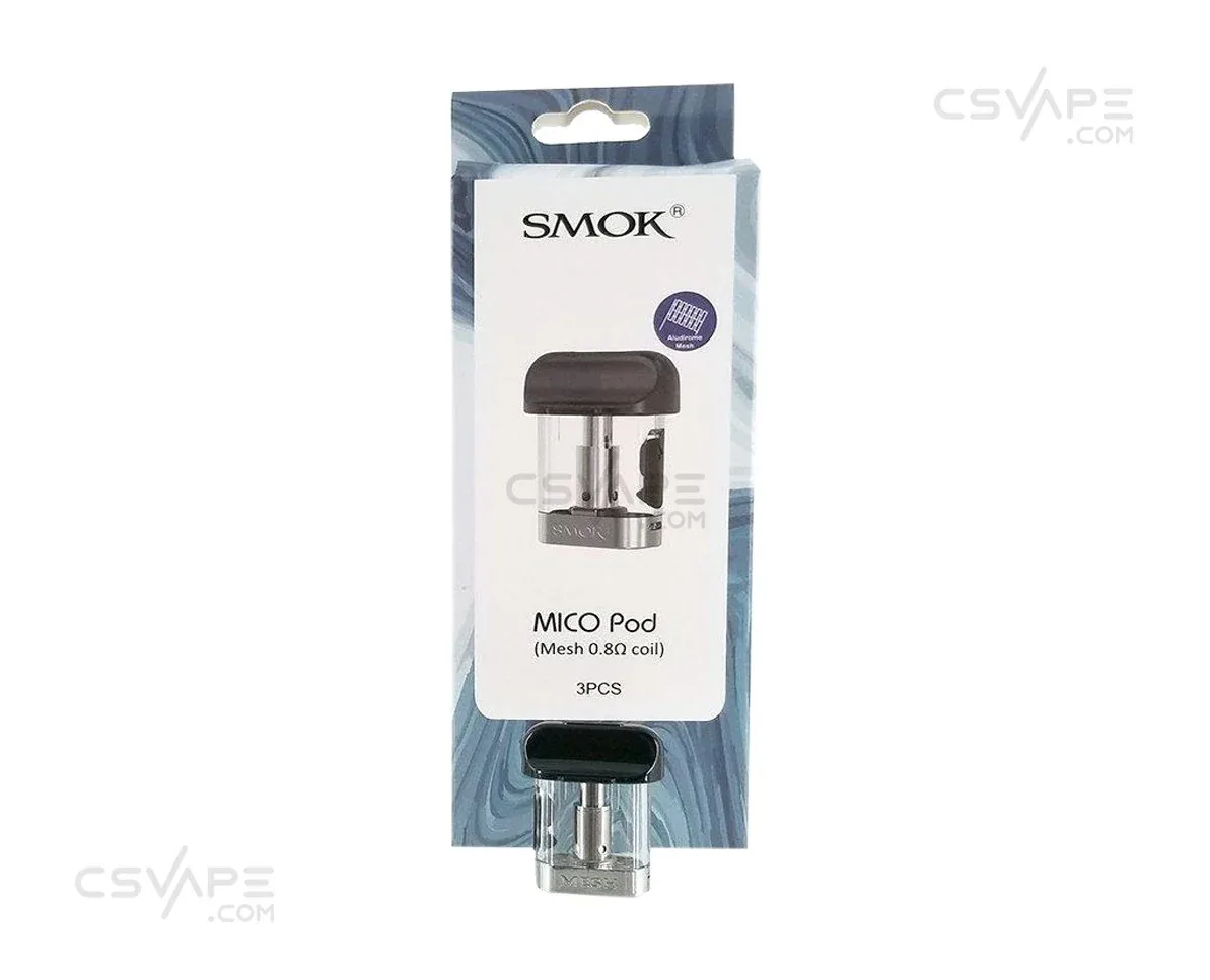 Smok Mico Replacement Pod, 3 Pack