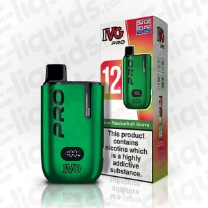 IVG Pro 12 20mg Kiwi Passionfruit Guava Prefilled Pod Kit