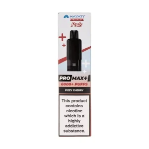 Fizzy Cherry Pro Max Plus Prefilled Pod + Refill by Hayati