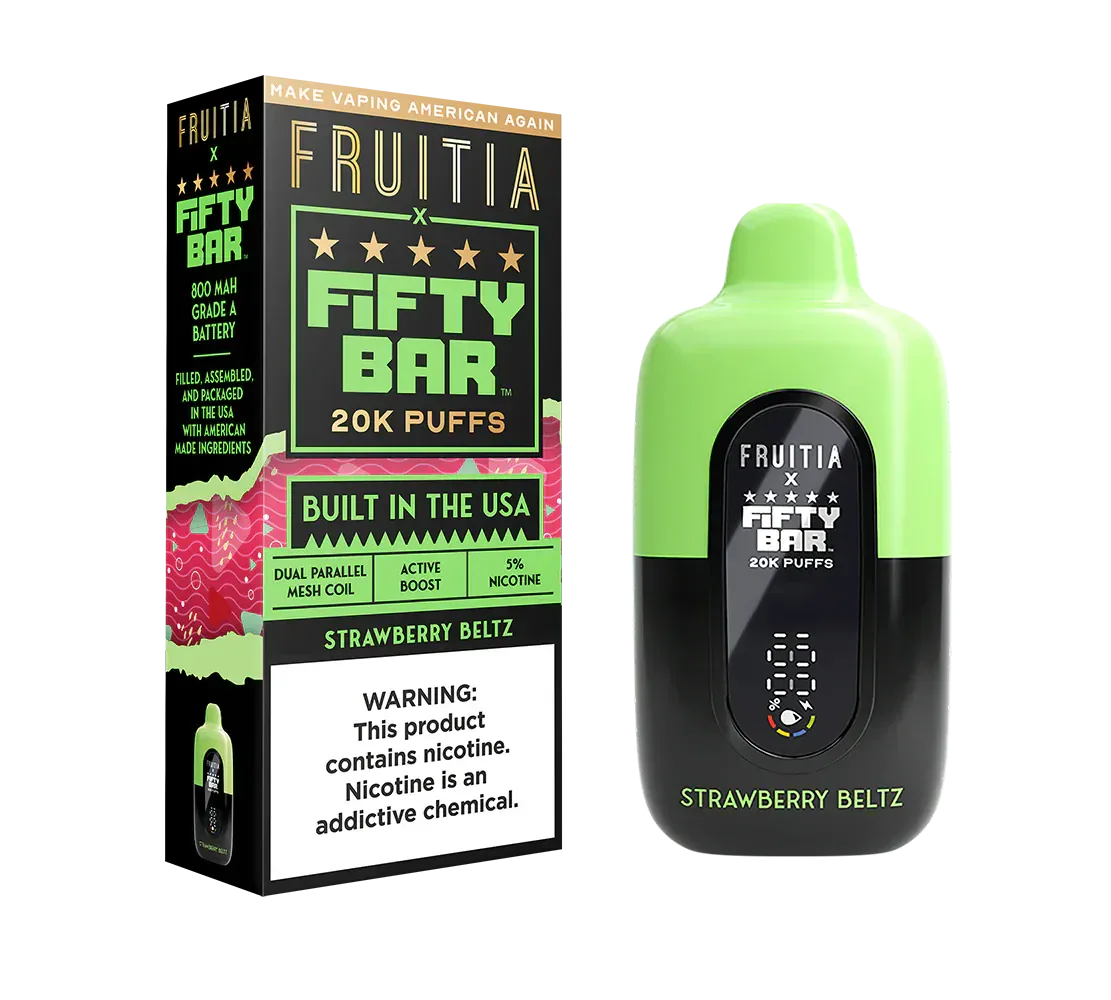 Fruitia x Fifty Bar 20K Disposable
