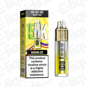 SKE Bar 15K Banana Ice Prefilled Pod Kit