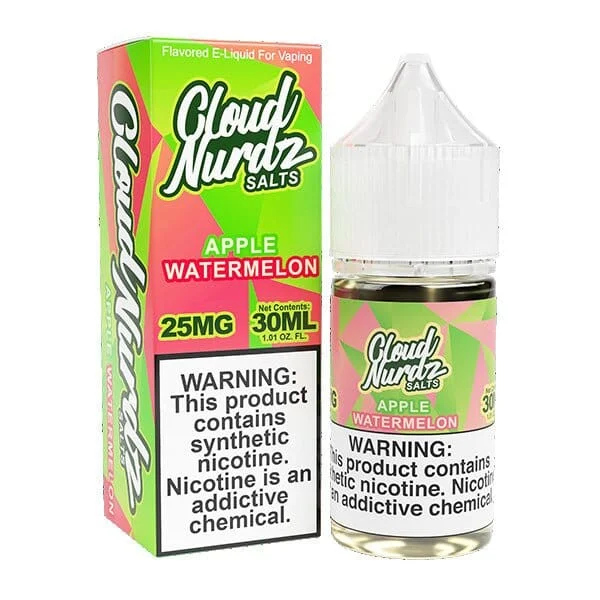 Apple Watermelon by Cloud Nurdz TFN Salts 30ml