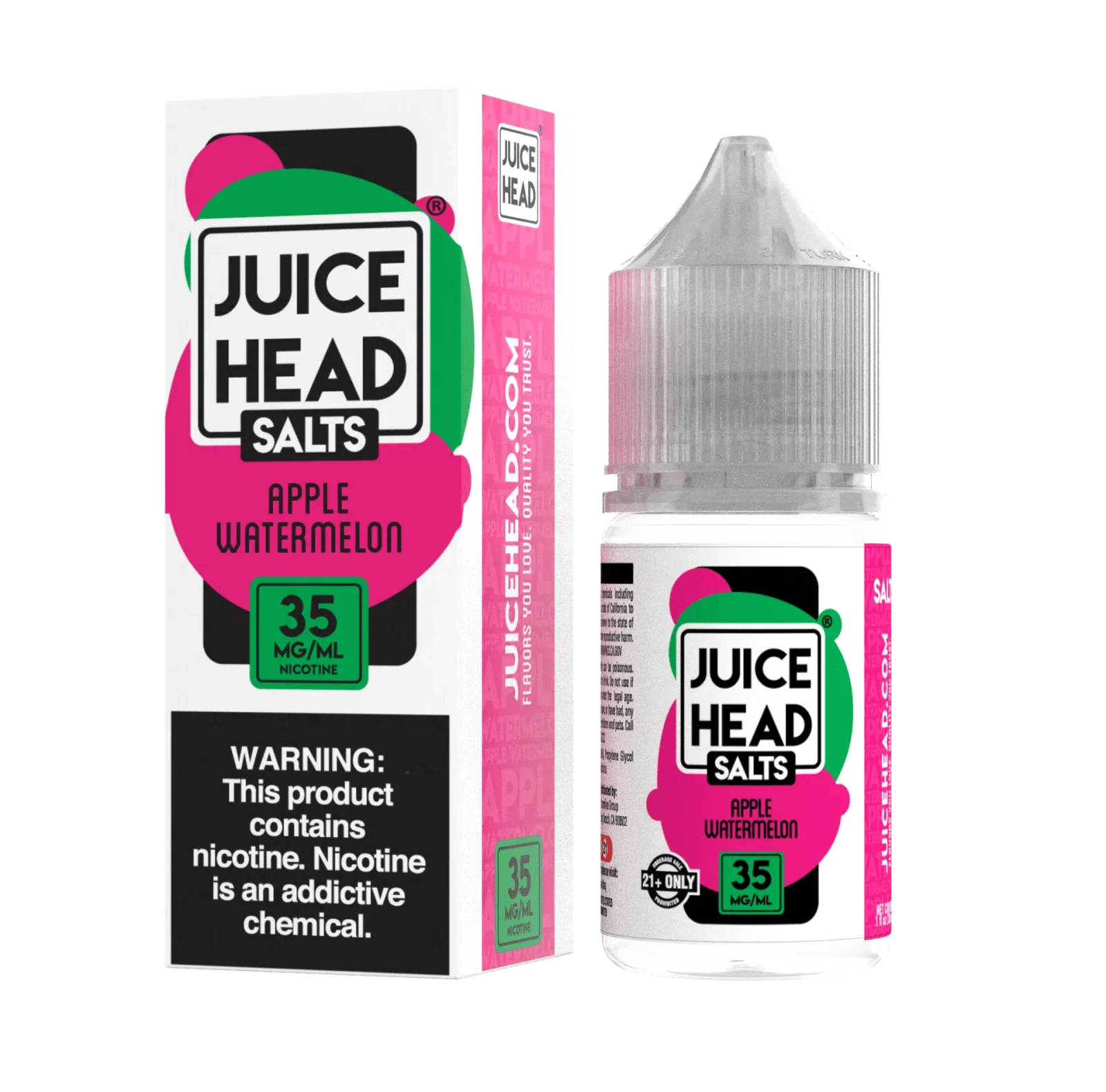 Apple Watermelon SALT - Juice Head - 30mL