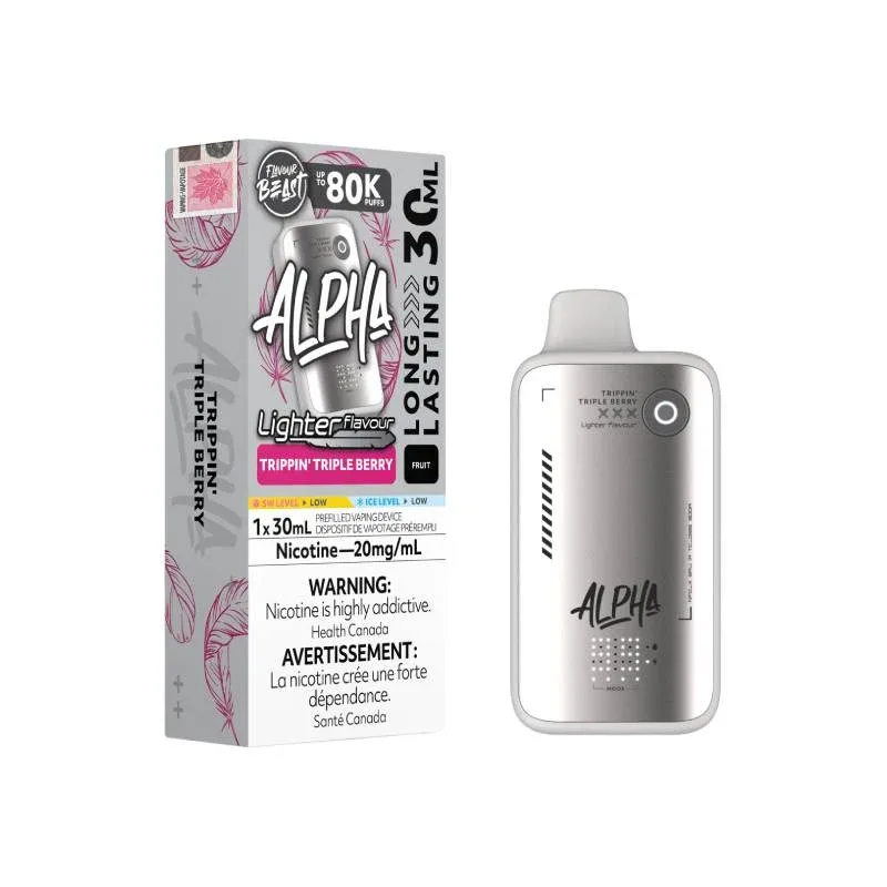Flavour Beast ALPHA 80K Light Flavours - Trippin' Triple Berry