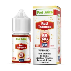Red Tobacco Pod Juice TFN Salts 30mL