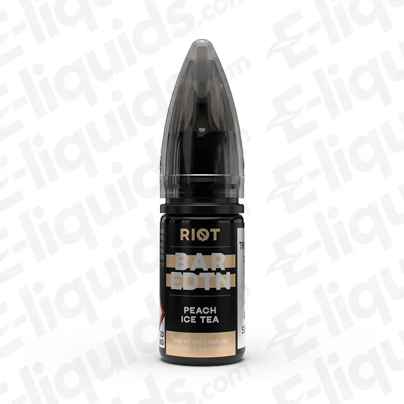 Riot Squad Bar Edition Peach Ice Tea Nic Salt