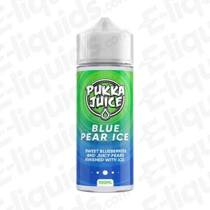 Pukka Juice Blue Pear Ice 70/30 100ml Shortfill Vape Juice