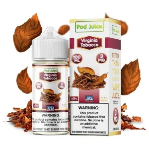 Virginia Tobacco by Pod Juice Series 100mL