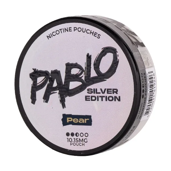 Pear Silver Edition Nicotine Pouches by Pablo