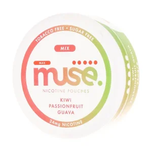Kiwi Passionfruit Guava Nicotine Pouches by Muse