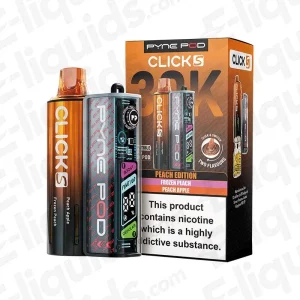 Pyne Pod Click S 30K Peach Edition Prefilled Pod Kit