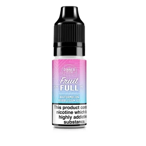 Dinner Lady FruitFull - Watermelon Bubblegum Ice Bar Salt E-Liquid