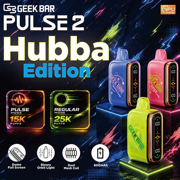 Geek Bar Pulse 2 25K Disposable Hubba Edt.