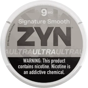 Signature Smooth - ZYN Ultra Nicotine Pouches - 20ct