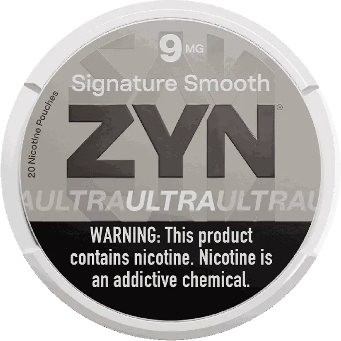 Signature Smooth - ZYN Ultra Nicotine Pouches - 20ct
