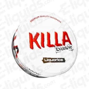 Killa Exclusive Liquorice Nicotine Pouch