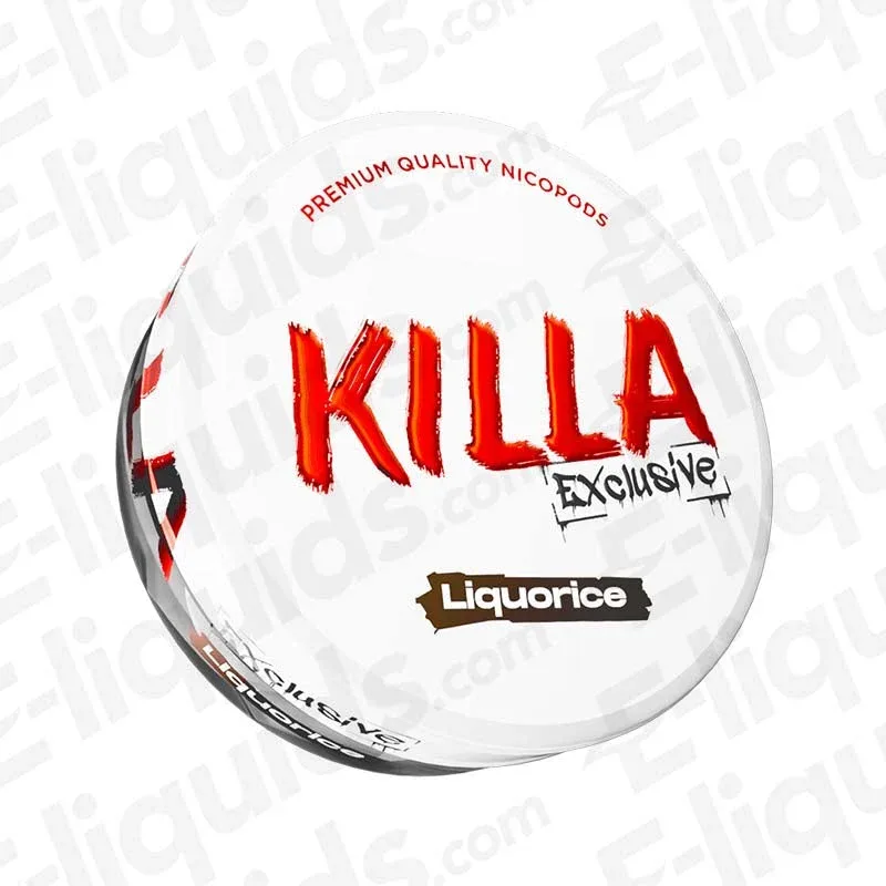 Killa Exclusive Liquorice Nicotine Pouch