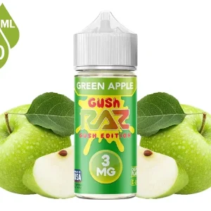 Green Apple Gush | Pod Juice x RAZ Gush E-Liquid 100ml