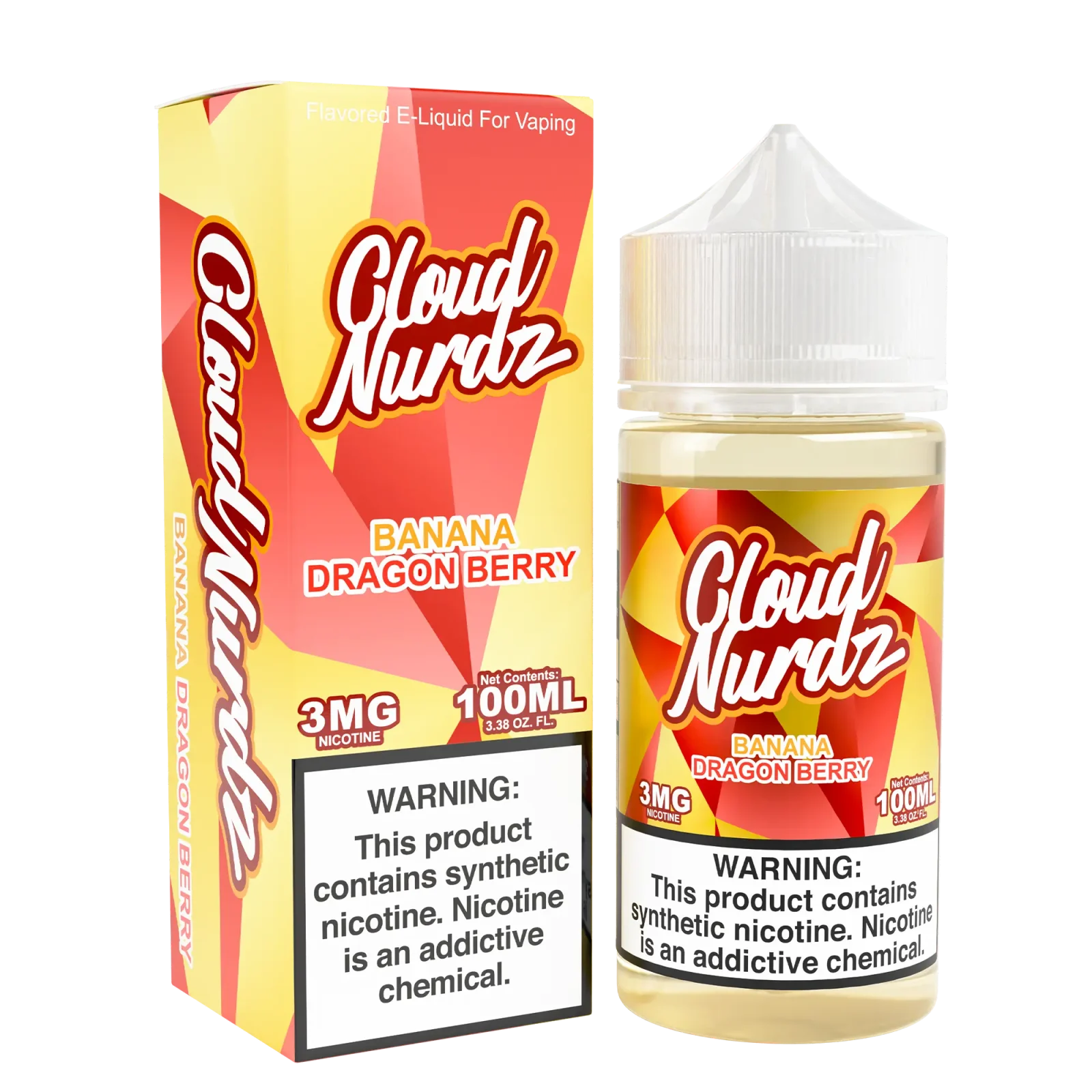 Cloud Nurdz Banana Dragon Berry Vape Juice