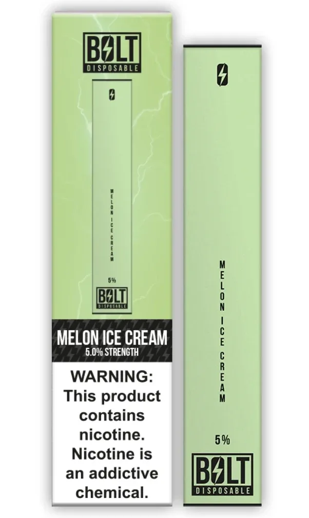 Bolt Disposable Pod System Melon Ice Cream
