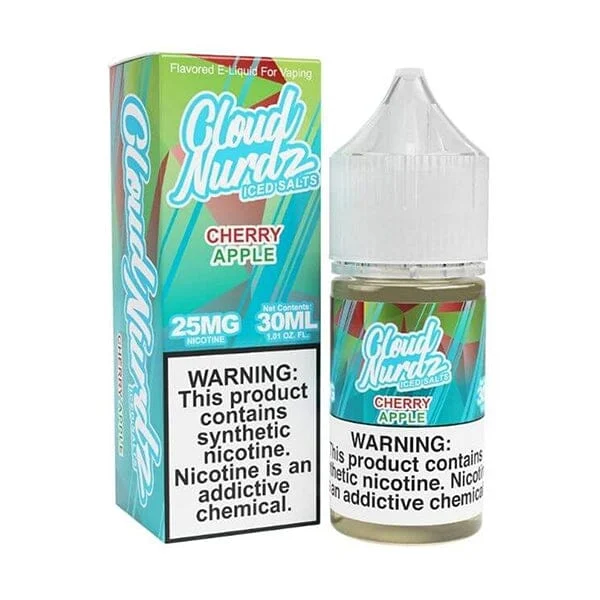 Cherry Apple Iced | Cloud Nurdz Salts | 30ml