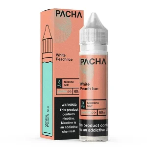 White Peach Ice by Pachamama TFN Series 60ml