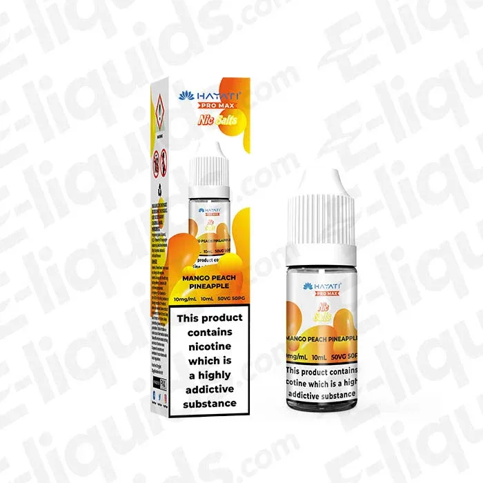 Hayati Pro Max Mango Peach Pineapple Nic Salt - Image 2