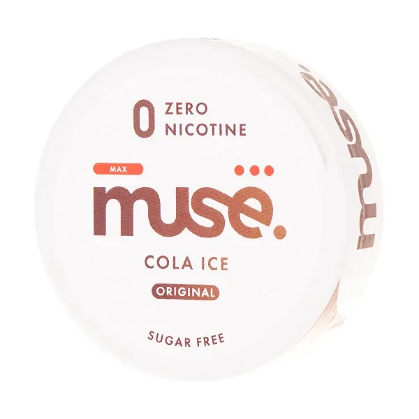 Cola Ice Zero Nicotine Pouches by Muse - Image 2