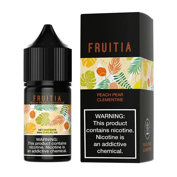 Peach Pear Clementine Fresh Farm Fruitia Salts 30mL