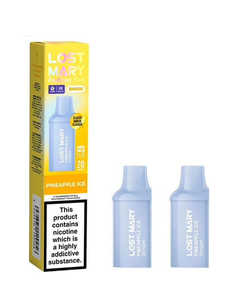 Pineapple Ice Lost Mary BM600 Pods (x2) - Image 2