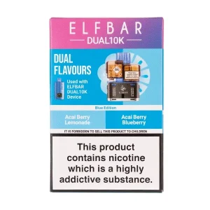 Blue Edition Dual 10k Refill Pack by Elf Bar
