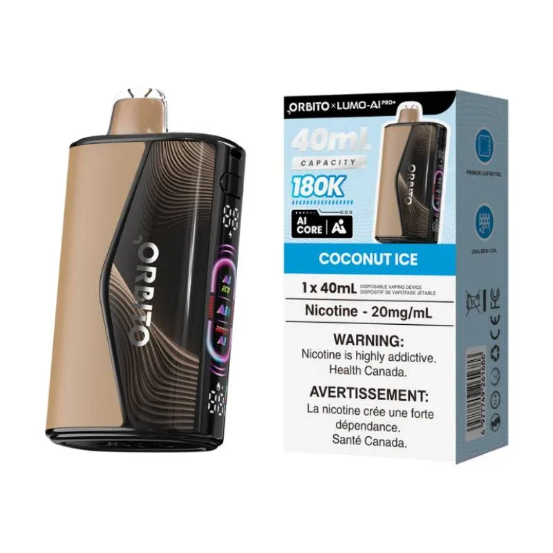 Orbito 180K Disposable Vape - Coconut Ice