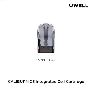 Uwell Caliburn G3 Replacement Pods (4-Pack)