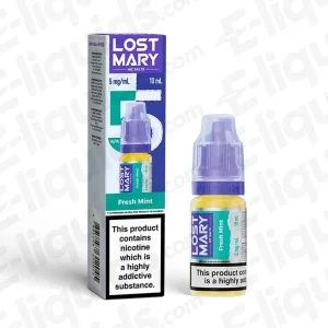 Lost Mary Nic Salt Fresh Mint Vape Juice