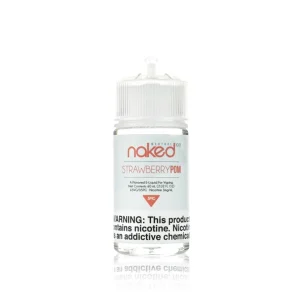 Naked 100 Menthol E-Liquid - Strawberry Pom (Brain Freeze)