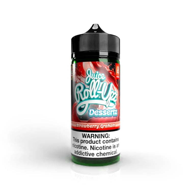 Strawberry Graham (Strawberry Pie) Dessertz Series Freebase E-Juice Juice Roll Upz 100mL